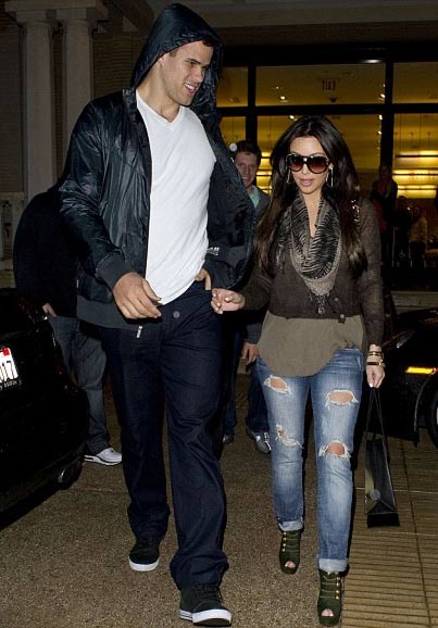 Kim Kardashian and Kris Humphries