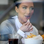 Kim Kardashian fries