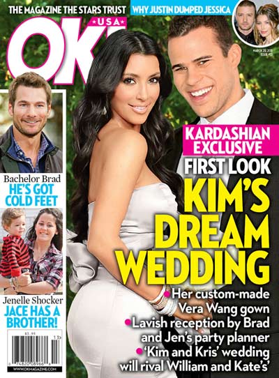 Kim Kardashian wedding gossips