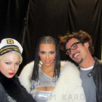 Kim Kardashian showed photos from Turn It Up music video