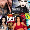 Kim Kardashian magazine covers collection