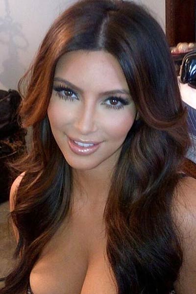 Kim Kardashian new hair color