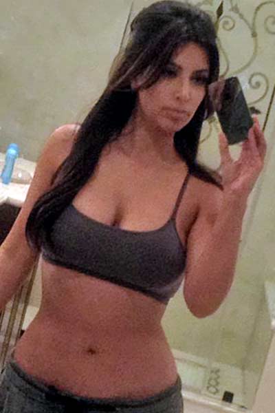 Kim Kardashian witout make up