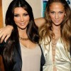 Kim Kardashian and Jennifer Lopez